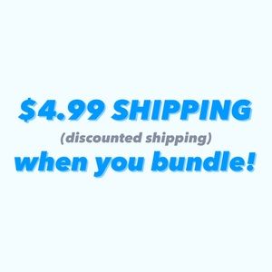 Shipping Discount!💙